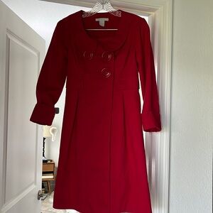 Red Trench Coat